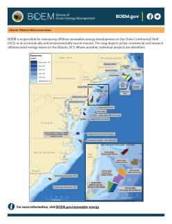 Atlantic OCS Renewable Energy Lease Areas