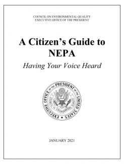 citizens guide to nepa cover