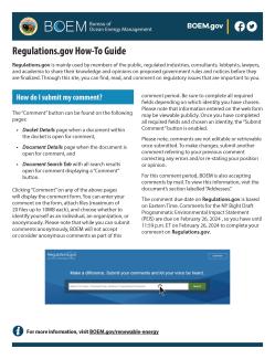 Regulations how to guide cover page