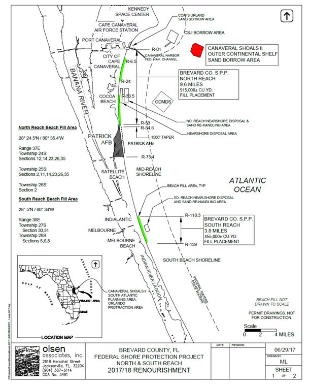 Project area map Brevard Sept 2017