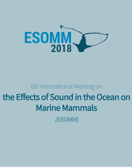 2018 Effects of Sound in the Ocean on Marine Mammals conference