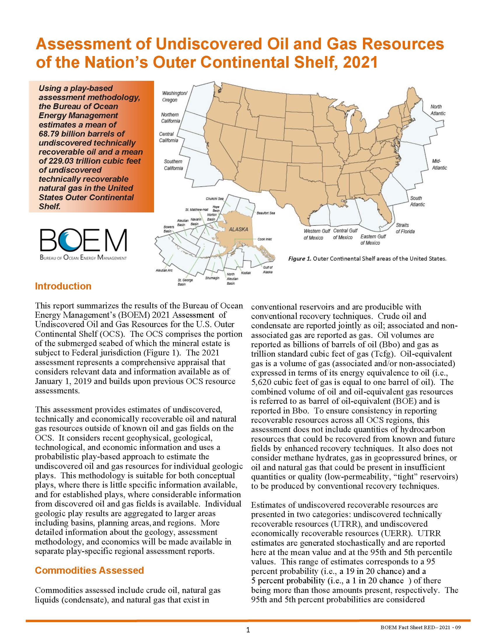 2021 Resource Assessment 2021 Resource Assessment