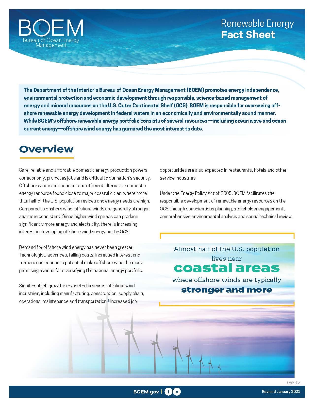 Renewable Energy Fact Sheet