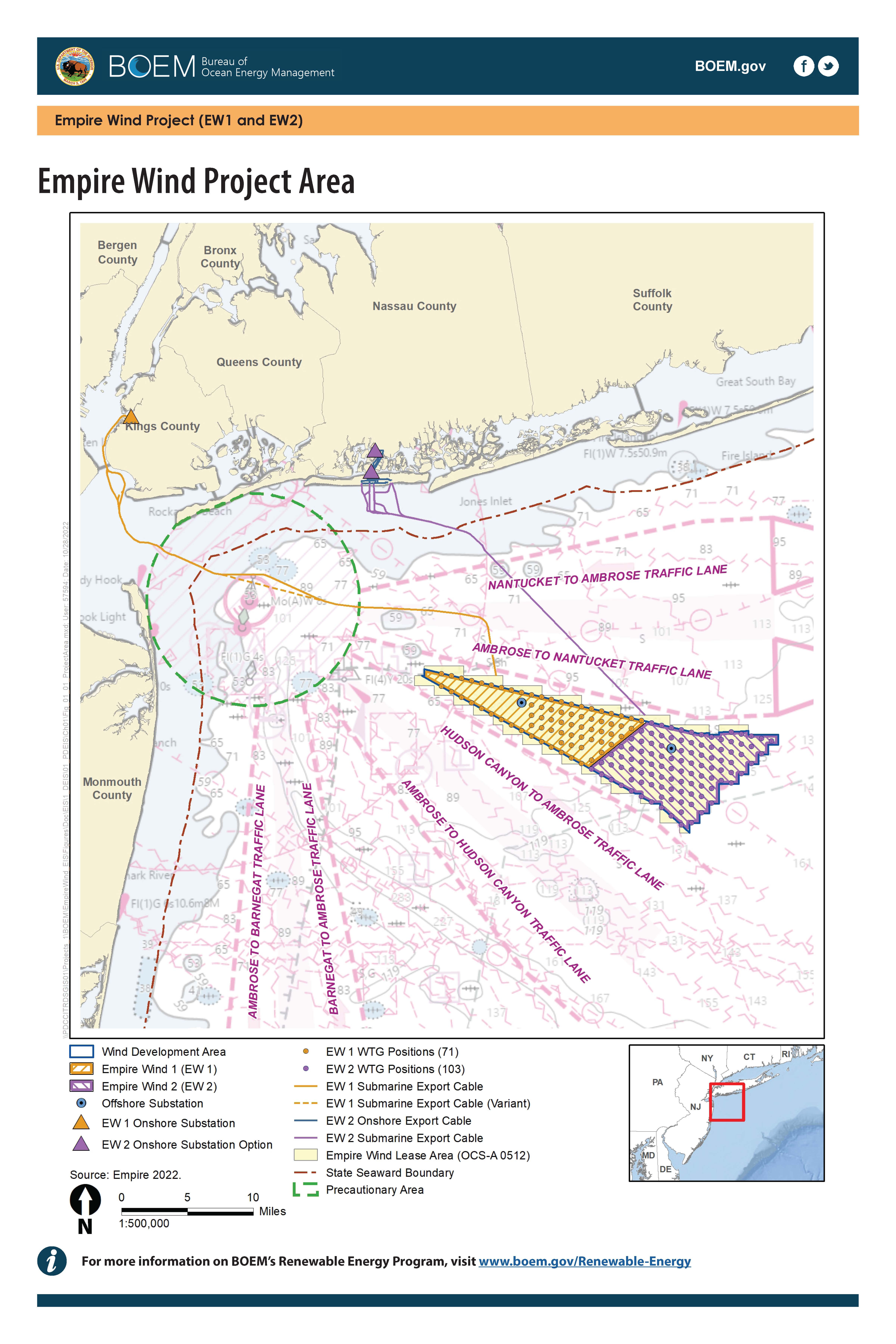 Empire Wind Project Area