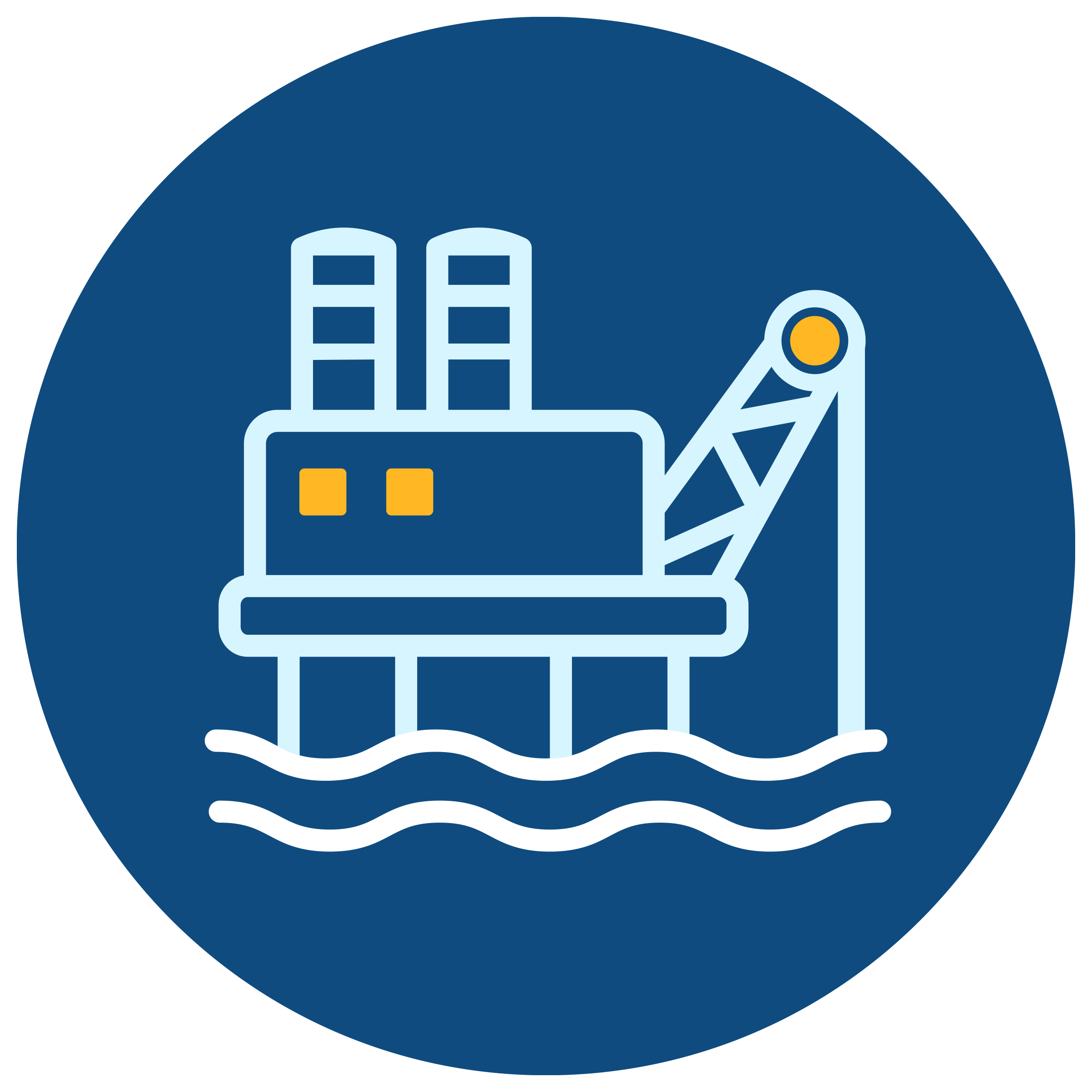 Oil rig icon 