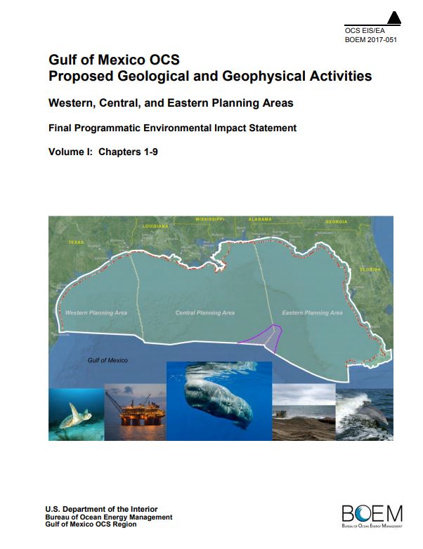 Gulf of Mexico G&G Programmatic EIS