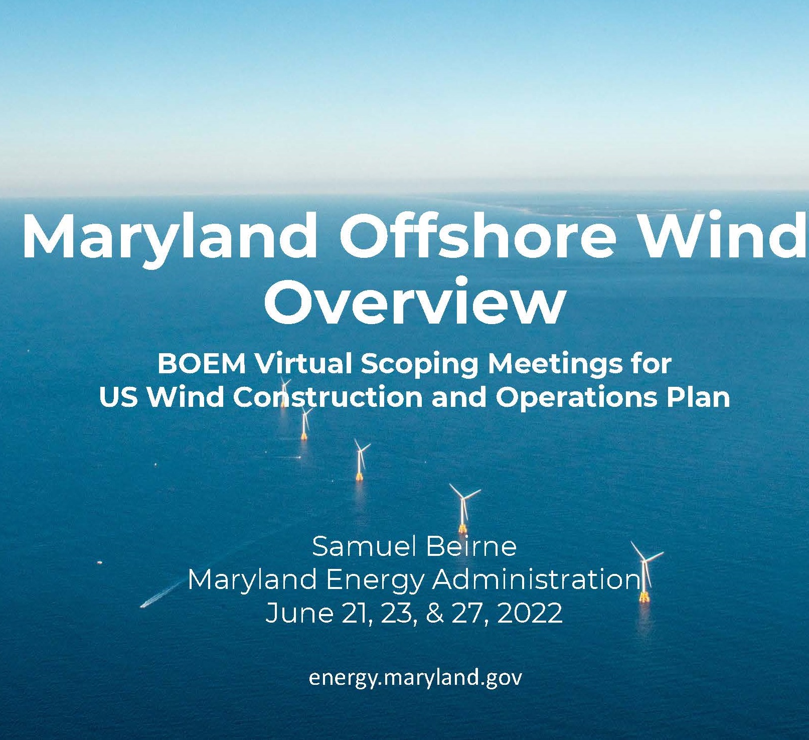 Offshore Wind Overview