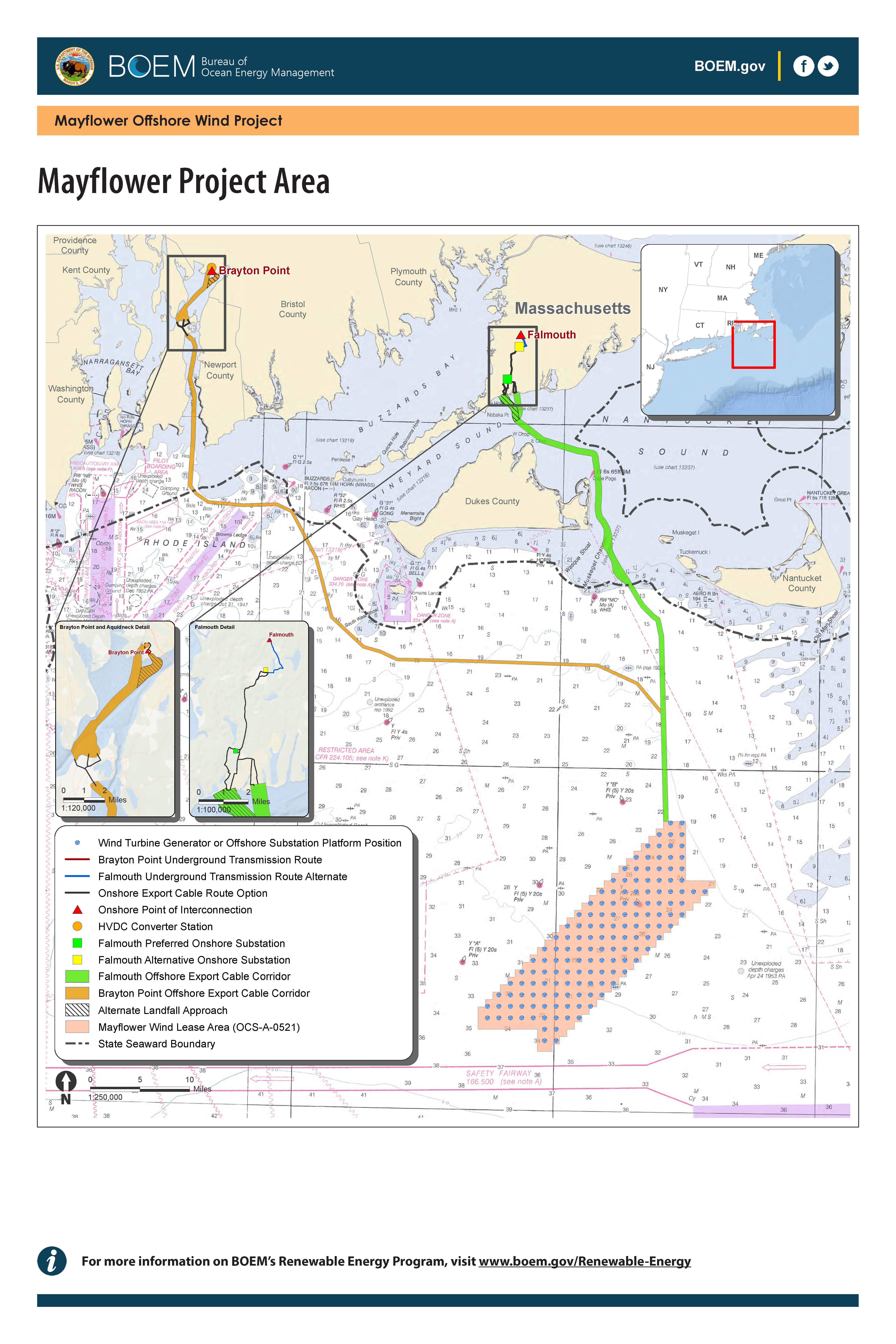 Mayflower Project Areas