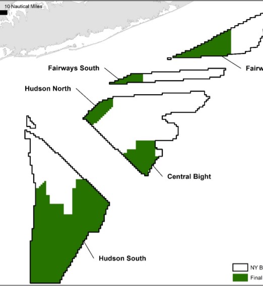 NY Bight Wind Energy Areas Summary