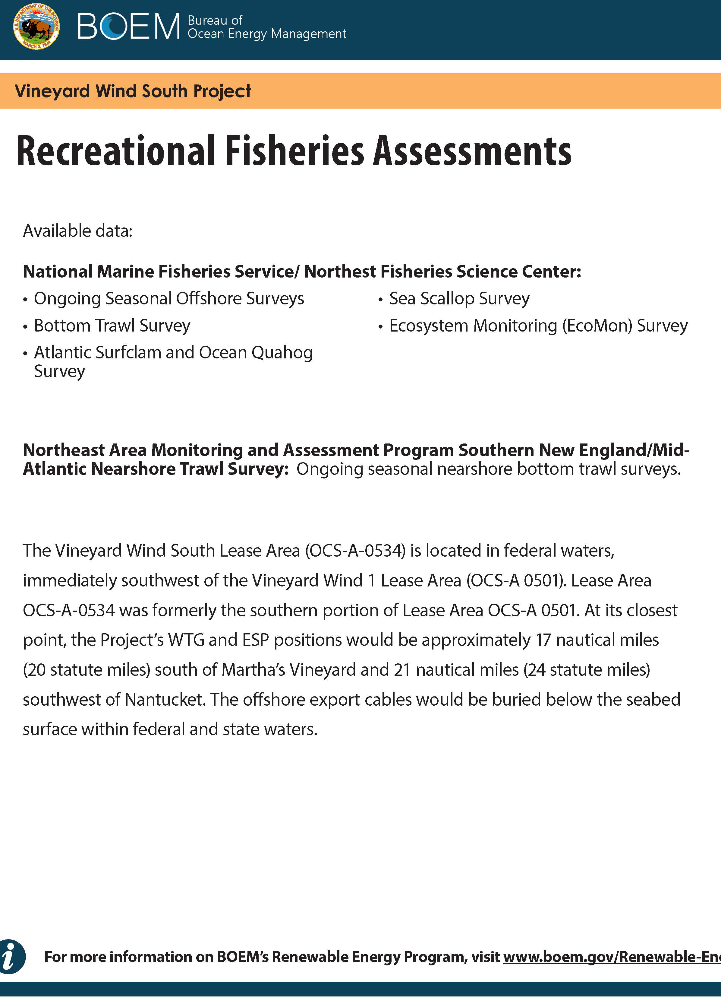 Regional Fisheries