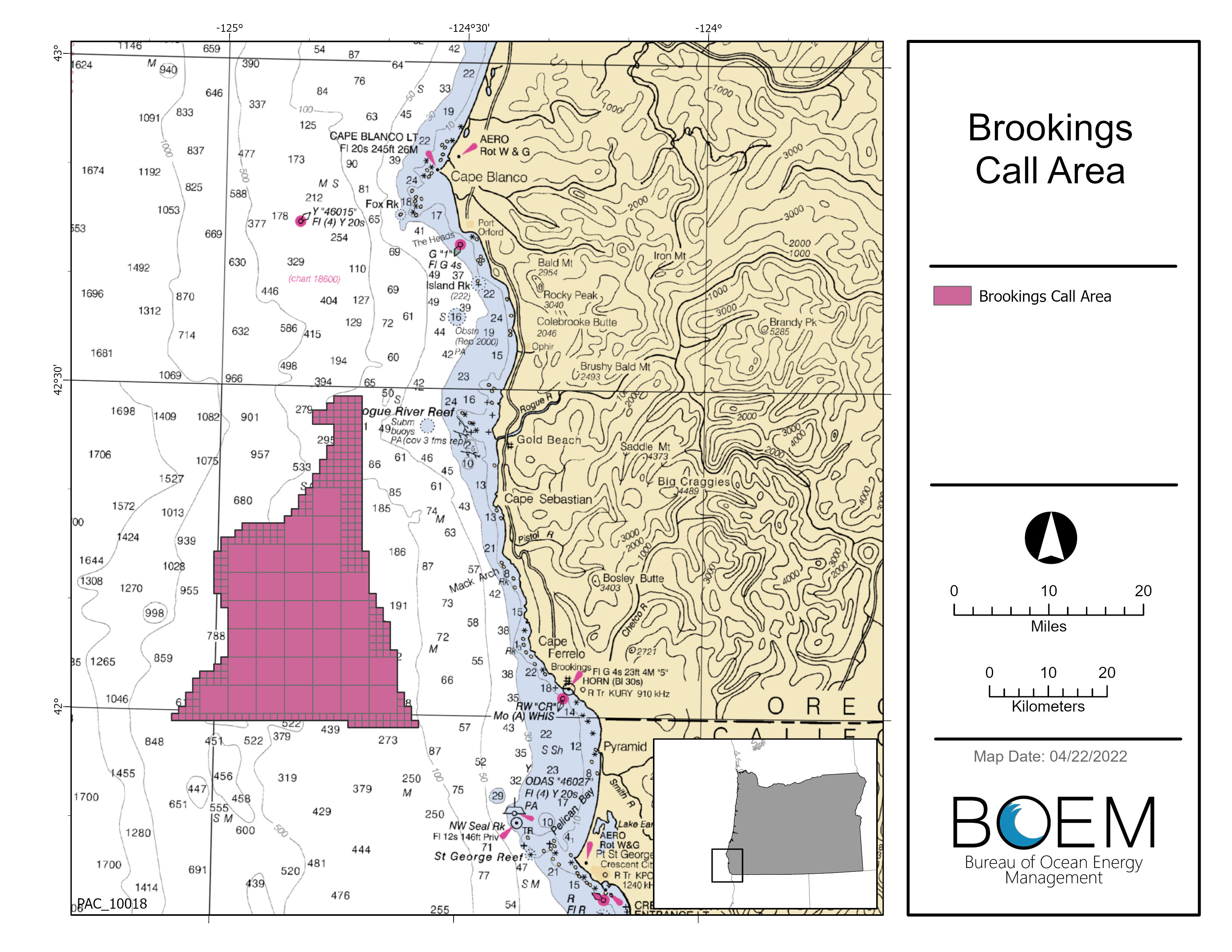 Oregon Activities  Bureau of Ocean Energy Management