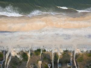 Stock Image of Kitty Hawk Beach