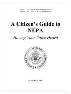 citizens guide to nepa cover