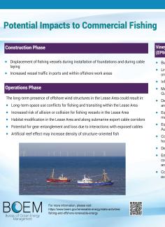 Potential Impacts to Commercial Fishing