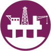 Icon of an oil rig
