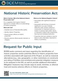BOEM_National Historic Preservation Act