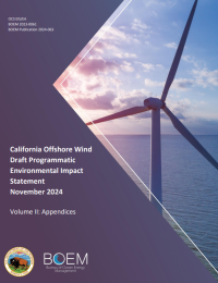 Front page of the PDF for 2024_1021_CA_PEIS_Vol_II_Appendices_508c