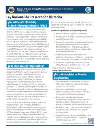 Folleto de la NHPA para el Central Atlántico