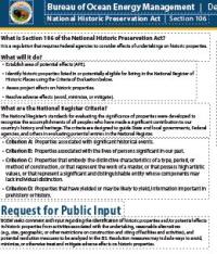 NHPA Section 106 Poster