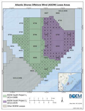 ASOW Leases Project 1 and 2 Map