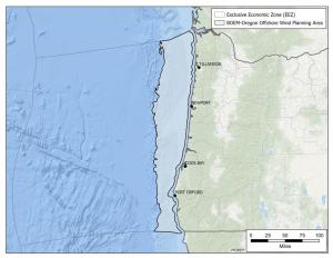 Oregon planning area map