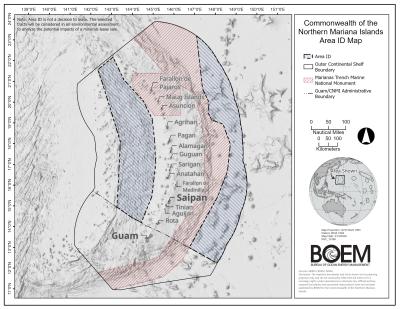 CNMI Area ID Overview Island Name Map