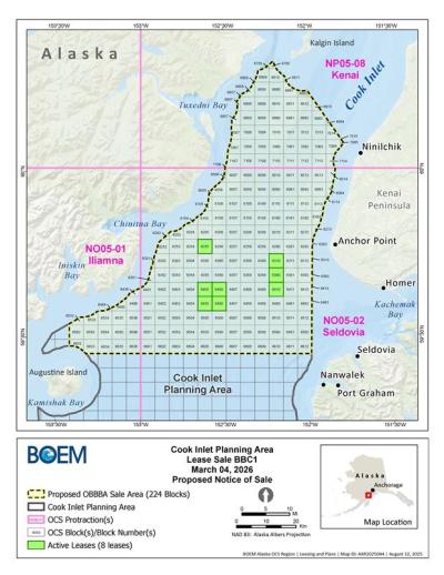 Cook Inlet OCS Map