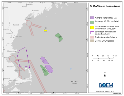 Gulf of Maine Lease Areas