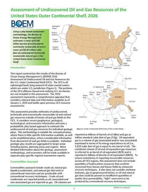 Cover of the 2026 Assessment of Undiscovered Oil and Gas Resources file