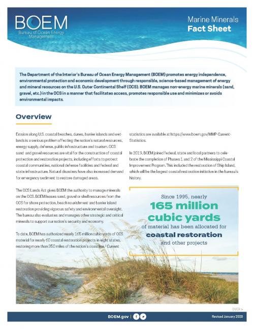 Marine Minerals Overview