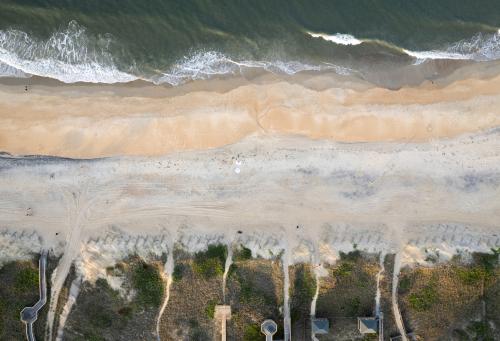Stock Image of Kitty Hawk Beach