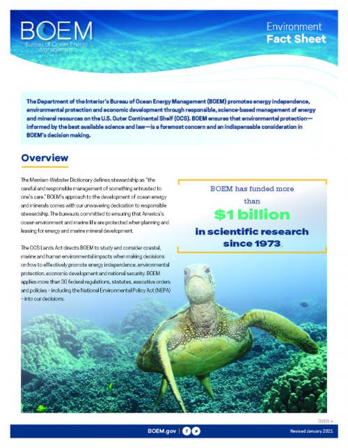 Environment Fact Sheet Environment Fact Sheet