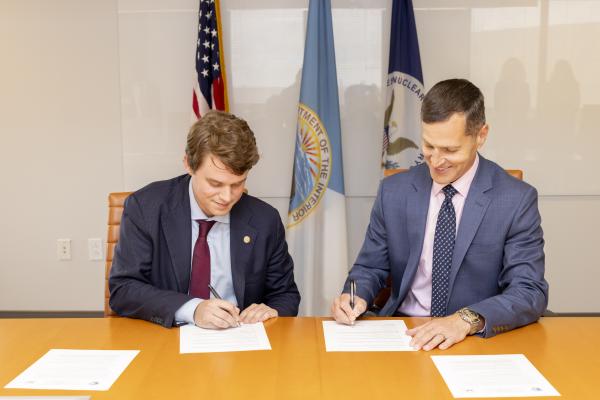 BOEM Signing Ceremony