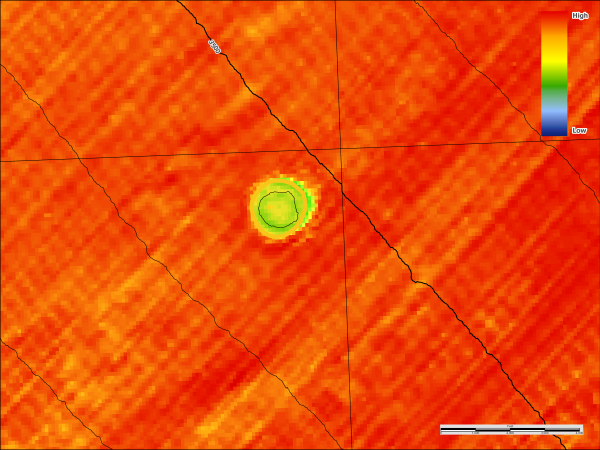 An example of a sinkhole