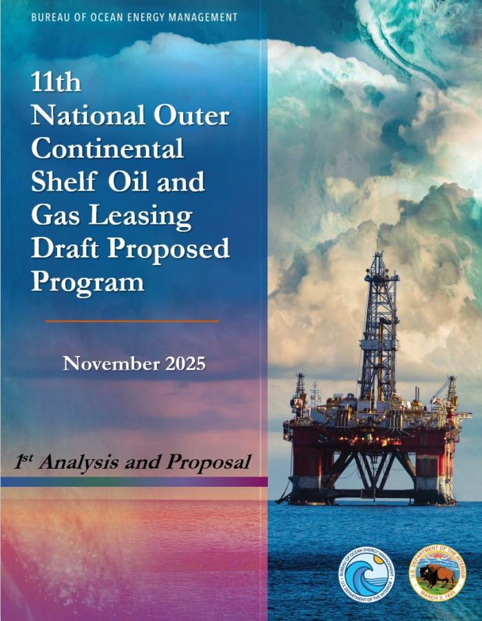 Cover the 11th National Outer Continental Shelf Oil and Gas Leasing Draft Proposal Program (November 2025) - 1st Analysis and Proposal