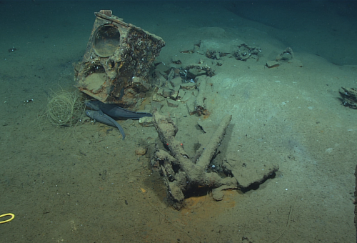 Broken anchor