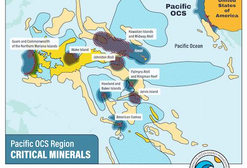 Thumbnail of the Pacific Critical Minerals Map