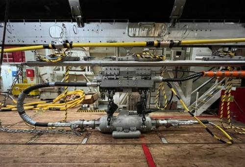 The Gemini Source atop a workbench