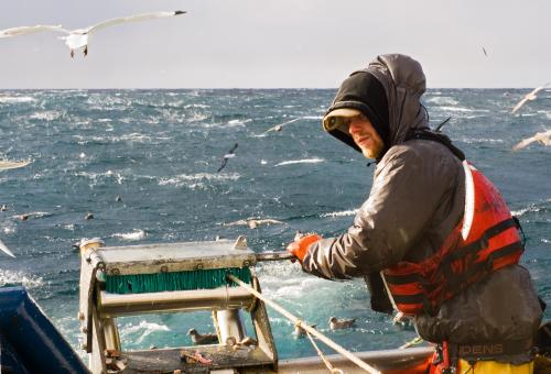 fisherman on the water