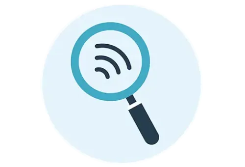 Magnifying glass icon