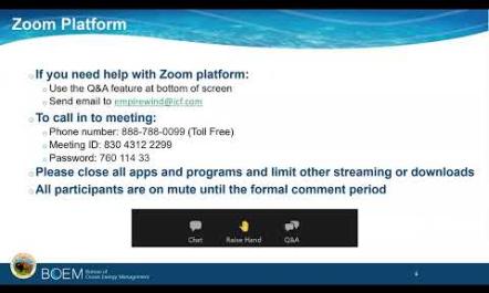 BOEM Empire Wind DEIS Virtual Mtg 3 Video 121522