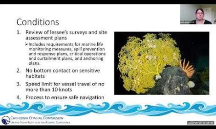 Task Force Updates Coastal Commission Federal Consistency Review