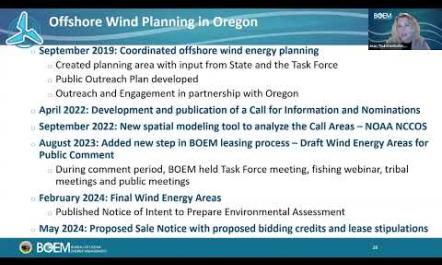 05/23/2024 Intergovernmental Renewable Energy Task Force Meeting Oregon Leasing Process Update
