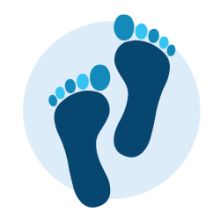 Report-and-Footprint-Icon