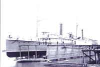 Josephine in Dry Dock