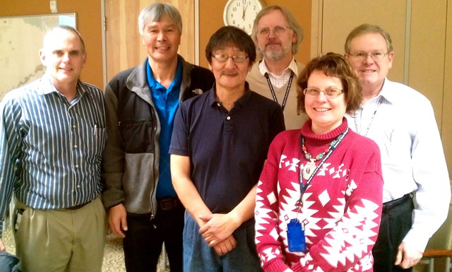 Leadership of the Alaska Eskimo Whaling Commission met with leadership of BOEM Alaska; Photo by BOEM