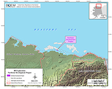 BP Nortthstar Map