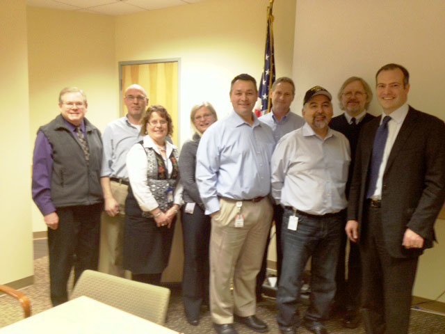 Tommy Beaudreau meets with Arctic Slope Regional Corporation; BOEM photo Tommy Beaudreau meets with Arctic Slope Regional Corporation; BOEM photo