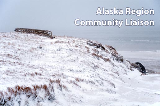 Scenic of Alaska shore; Photo by BOEM