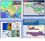 4 quarter shots of maps for Additional Data Sources